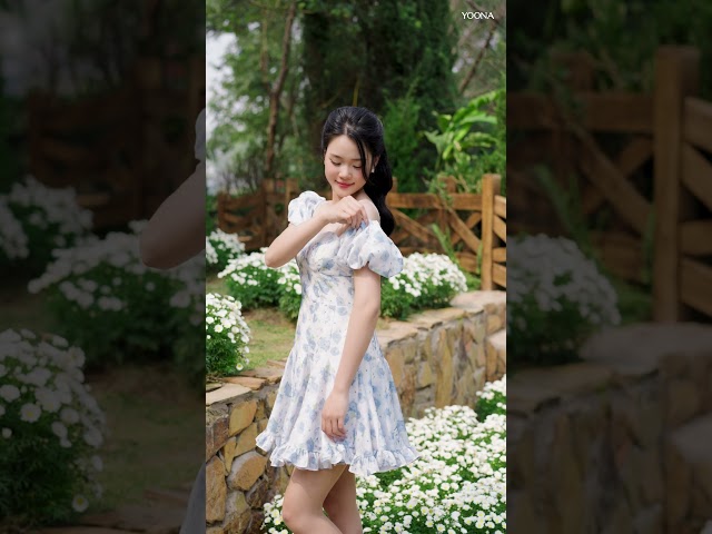 EHK10X001 - Đầm tơ hoa