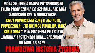 Moja żona odmówiła pomocy mojej 85-letniej matce. „Poradź sobie sam” – powiedziała następnego dnia.