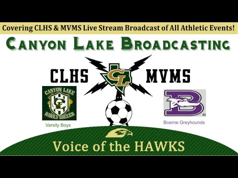 Canyon Lake Hawks vs Boerne Greyhounds (Boys)