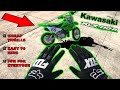 Why You NEED To BUY A Kawasaki KLX110R Best Pit Bike KLX Vs CRF Vs DRZ Vs TTR 110 Wheelies