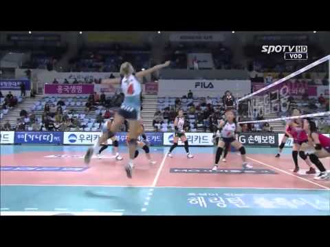 Sarah Pavan KOVO 2014/15 [Round 2] Highlights