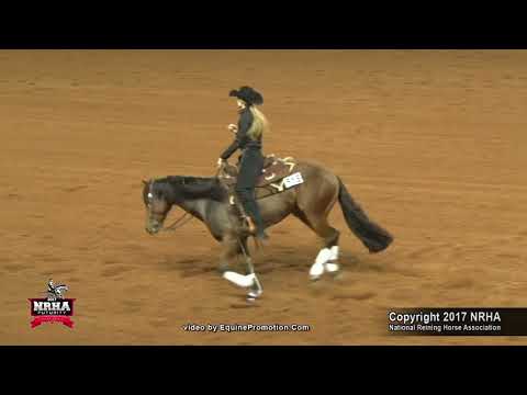 Whatacromedmercedes ridden by Tina Ellis  - 2017 NRHA Futurity (NP Futurity, First Go)