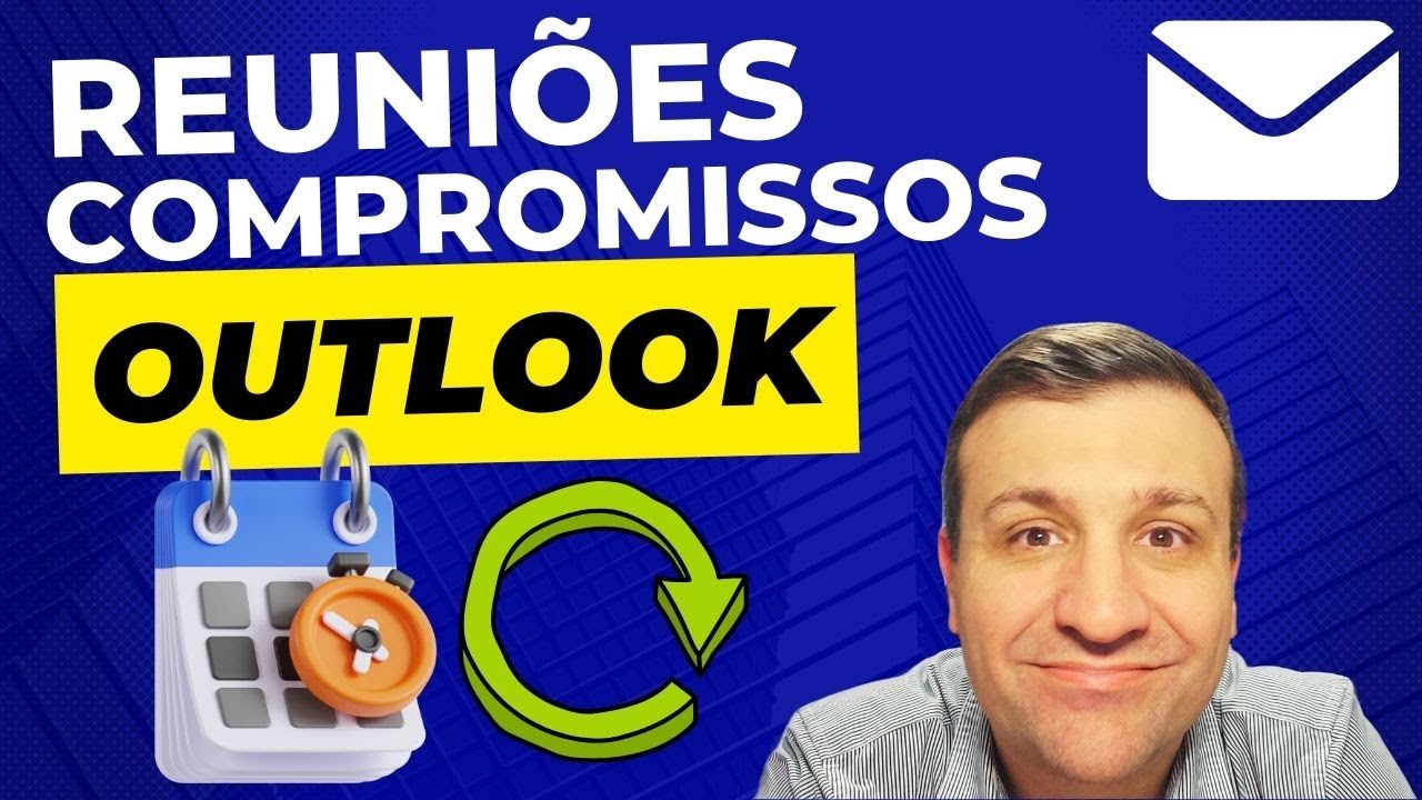 Compromissos e reuniões recorrentes no Outlook