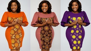 STUNNING FITTING ANKARA OUTFITS FOR AFRICAN LADIES |MAGAUNI MAFUPI VITENGE WANAWAKE WAFUPI