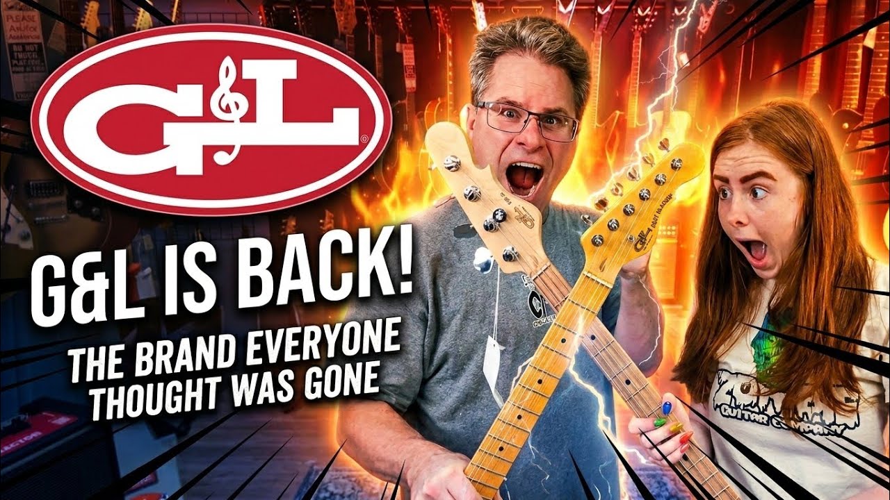 G&L Guitars are Available Again!! - YouTube