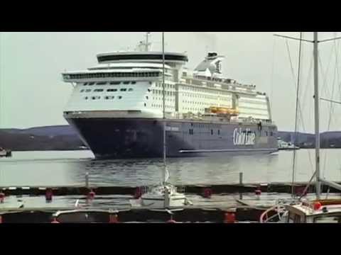 COLOR LINE CRUISES M/S COLOR FANTASY LEAVES OSLO TO KIEL