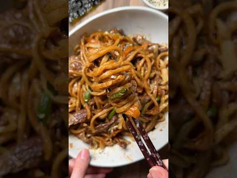 Beef Yakisoba (Japanese Stir-Fried Noodles)