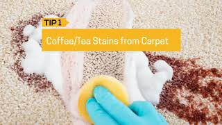 How to Clean Tea and Coffee Stains