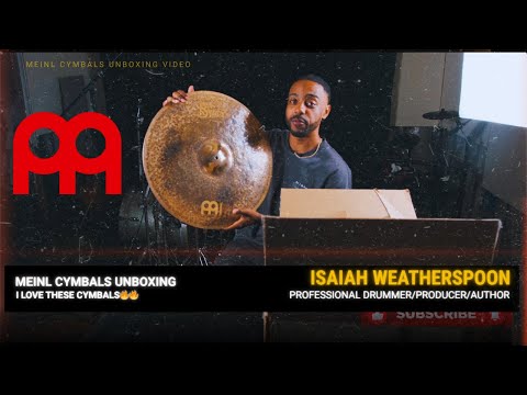 BRAND NEW MEINL CYMBALS UNBOXING | I'M SO GRATEFUL! 🤯🔥 @meinlcymbals
