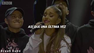 Ariana Grande - One last time (traducida al español + live One love Manchester)