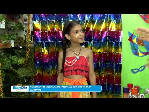 Ana Luiza Festas e as dicas de fantasias infantis para o Carnaval 16 02 2023