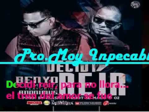 Benyo El Multi  ft  Anonimus_ Decidí  Reir(con letra)
