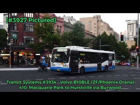 Transit Systems Sydney m/o 3934 (ex-STA): Volvo B10BLE (ZF/Phoenix "Orana")