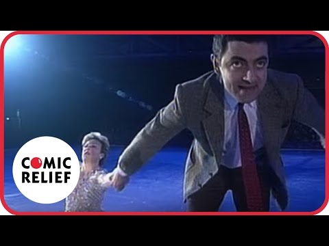 Who Knew Mr. Bean Was So Good at Ice Skating!