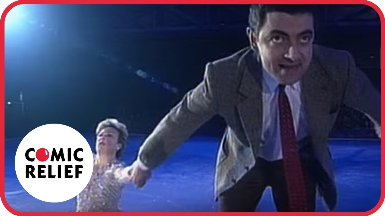 Mr Bean in 'Torvill and Bean' | Comic Relief