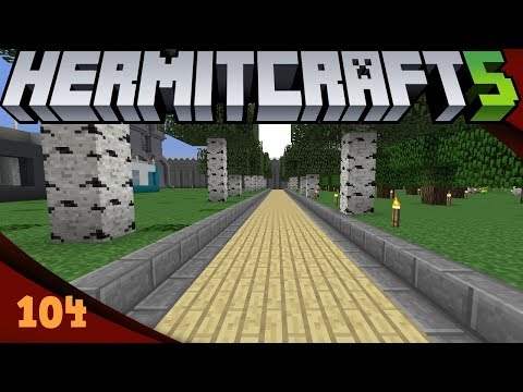 Tree Lined Street - Hermitcraft 5 Ep104