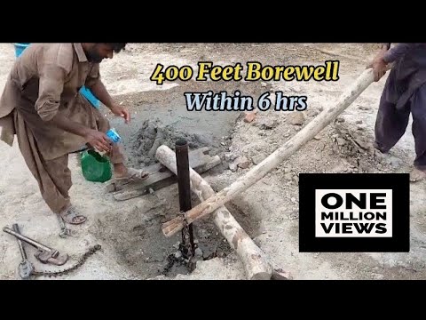 400 Feet Borewell Drilling Within 7 Hours with latest technology | Borewell drilling Feast Your Eyes