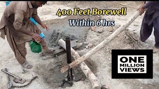 400 Feet Borewell Drilling Within 7 Hours with latest technology | Borewell drilling Feast Your Eyes