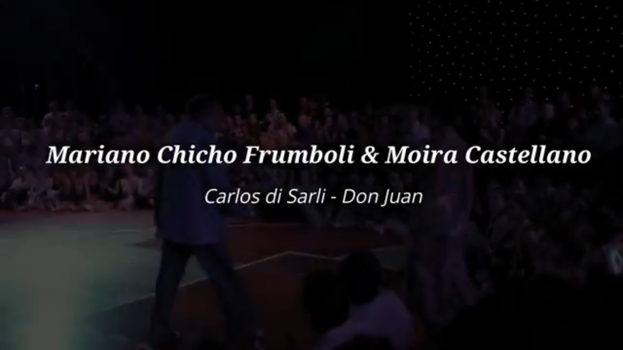 Mariano Chicho Frumboli & Moira Castellano (1), MSTF 2018