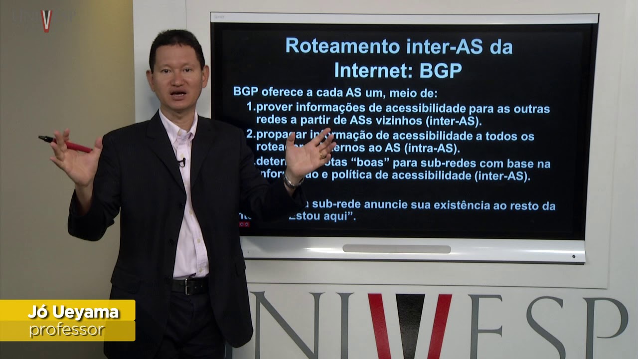 Redes de Computadores - Aula 12 - Protocolos de Roteamento na Internet