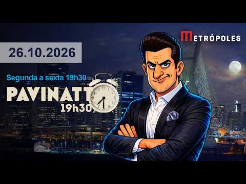 #URGENTE • PAVINATTO AO VIVO •26/10• TEVE GOLPE? • ACABOU O BRASIL! • MORAES NÃO CAI • FLÁVIO PRESO?