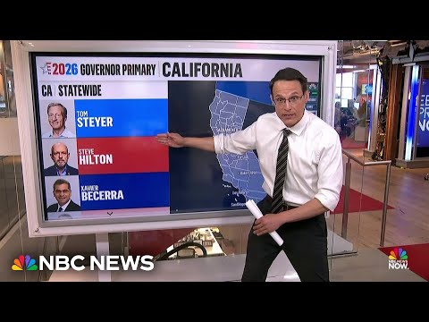 Steve Kornacki: California Republicans hope to avoid getting ‘locked out’ of gubernatorial election
