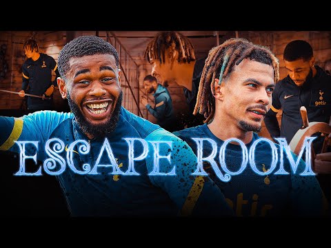 Dele Alli and Japhet Tanganga take on London's HARDEST Escape Room!