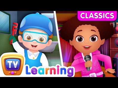 The Jobs Song - Professions Nursery Rhyme - Kids Songs and Learning Videos for Babies by ChuChu TV
