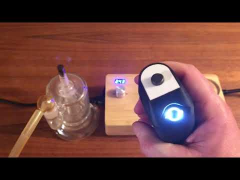 Camouflet Convector heated by the Inductor - Camouflet dry herb device and induction heater