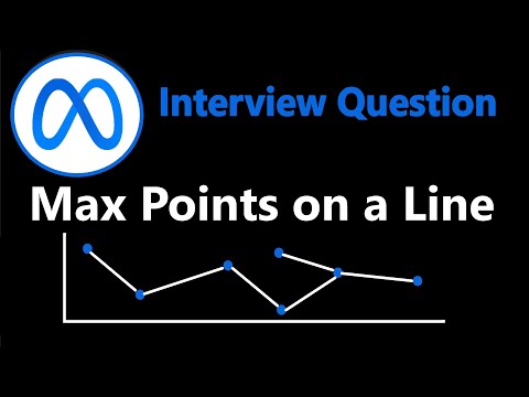 Leetcode 149 - Maximum Points on a Line - Python