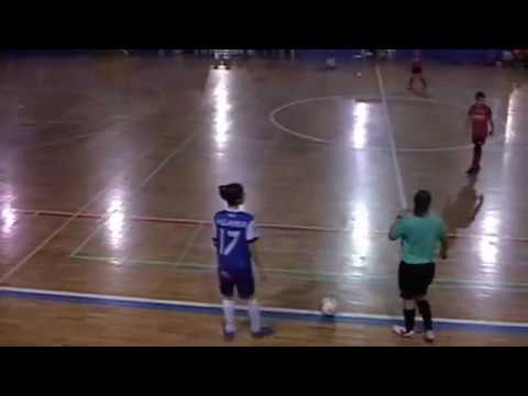PACOTE SAN JAVIER - HUERCA OVERA, fútbol sala infantil (28-1-2017)