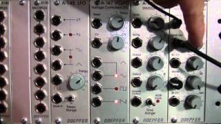 Video thumbnail for Doepfer A189-1 VC Bit Modifier Demo -Sample Rate - by Raul's World of Synths