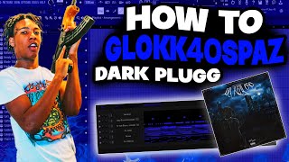 How To Make Evil Plugg Beats For Glokk40Spaz | Da Real Oso | FL Studio 24