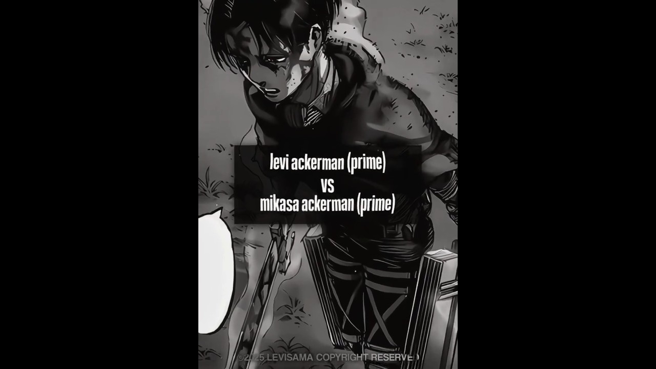 Levi Vs Mikasa #wisrev