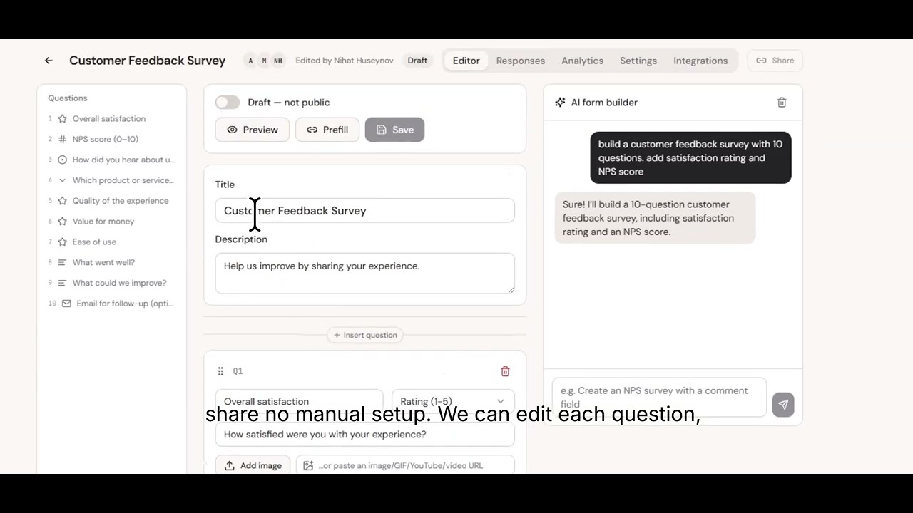 Orbiform video preview