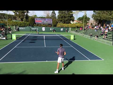Taylor Fritz v. Mitchell Krueger (Jan. 30, '20) | Newport Beach (4k 60fps)
