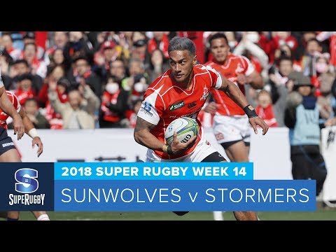 HIGHLIGHTS: 2018 Super Rugby Week 14: Sunwolves v Stormers