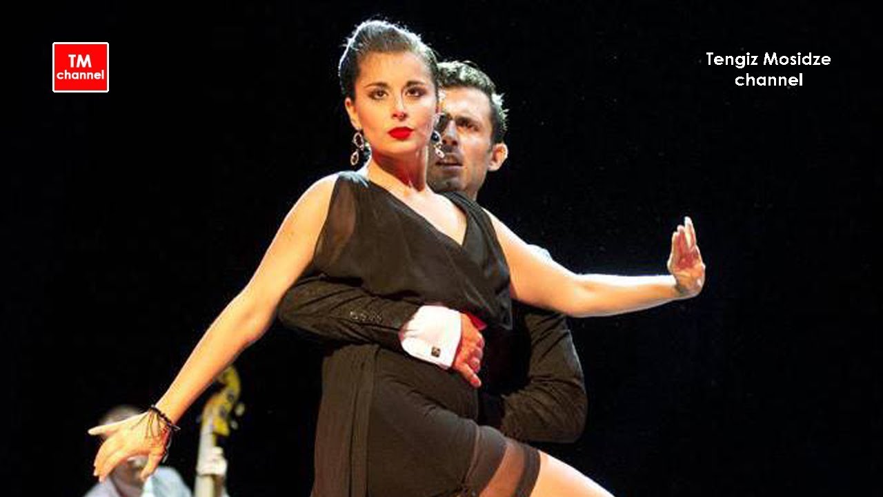 Tango. "Gallo Ciego". Fernando Gracia and Sol Cerquides with orchestra "TANGO EN VIVO". Танго 2018