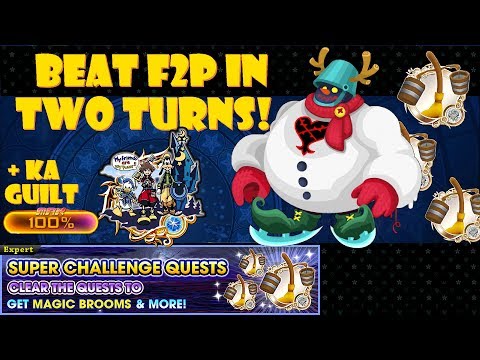 Super Challenge Quests Fully Complete! - KHUx F2P