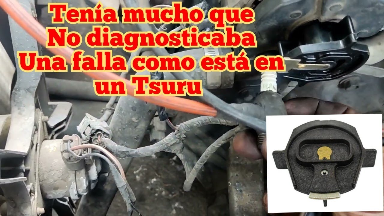 Una falla un tanto extraña con un Tsuru que no daba chispa.