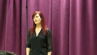 Abby Burke sings &quot;The great escape&quot;- by Pink