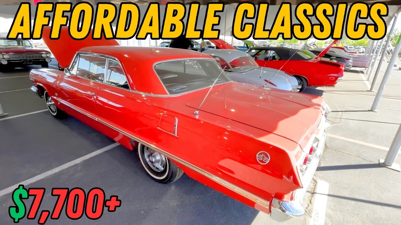AFFORDABLE Classic Cars for Sale at the 2026 Glendale Mecum Auction | Classic Car Prices