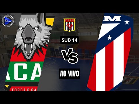 ACAP B  X ATLÉTICO MANGALOT - SUB 14 - AO VIVO COM IMAGENS - A2 - TV FALANDO - ESTADUAL - FPFS