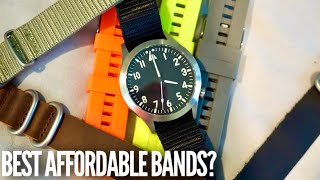 Maratac CountyComm Titanium Flieger and Zulu Bands Review!