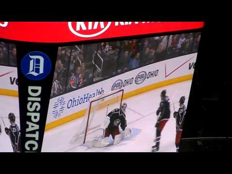 Columbus Blue Jackets vs. Buffalo Sabres Christian Ehrhoff Shorthanded Goal 1/25/2014