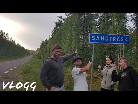 Vlogg Kommer fram till Sandträsk Sanatorium och Allan visar runt
