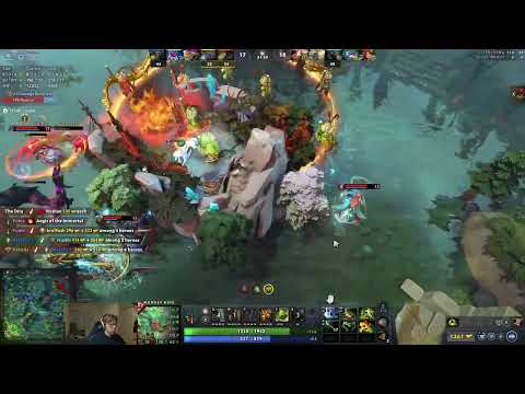 Topson: “F*cking Dragon! #dota2 #2025 #dota2shorts #dotawtf #Topson #lifeinukraine💙💛