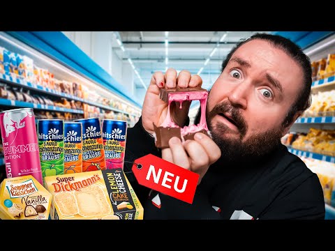 ICH TESTE NEUE SUPERMARKT PRODUKTE um euch zu BILDEN