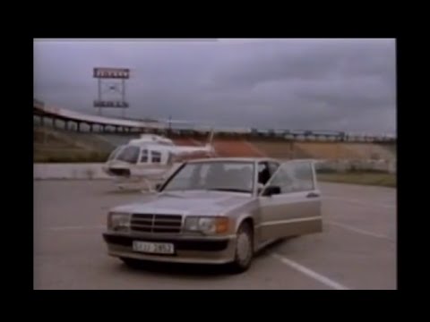 Mercedes-Benz 190E 2.3, 2.3-16 und 2.6 bei Testfahrten mit J. Mass, A. Senna, A. Prost  W201