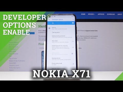 How to Activate Developer Options in NOKIA X71 - Developer Features
